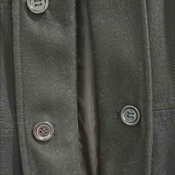 MARVIN RICHARDS NEW YORK Women's Black Double-Breasted wool blend Coat sz 1x - Picture 2 of 6